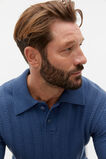 Relaxed Knit Polo  Dusk Blue  hi-res