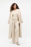 Merino Button Up Knit Cardigan  Oat Marle  hi-res