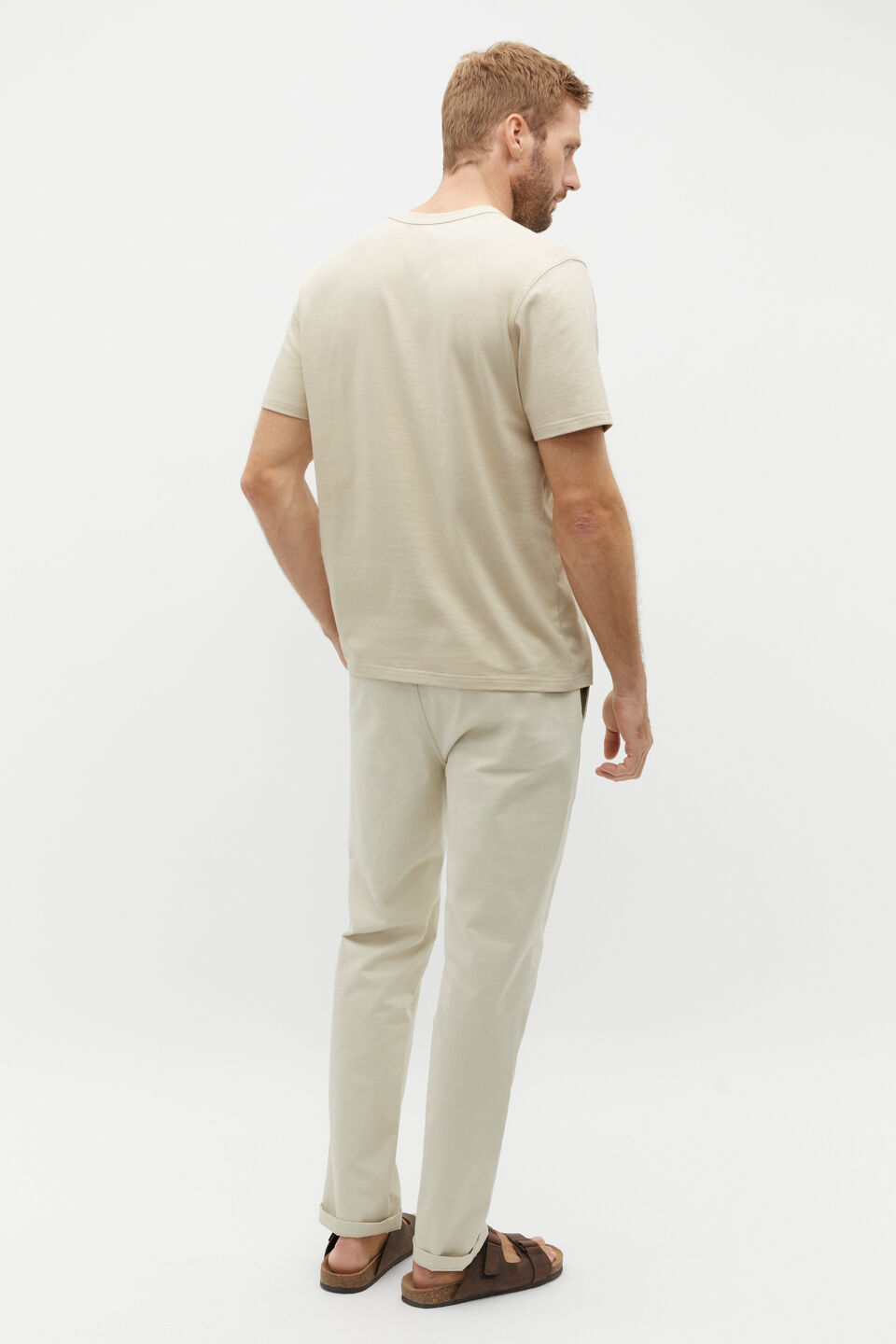 Crew Tee  Cool Stone
