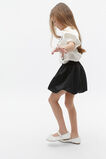 Bubble Hem Skirt  Black  hi-res