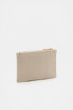 Knit Zip Purse  Rye  hi-res