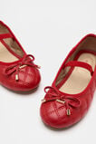 Seed Bow Ballet  Poppy Red  hi-res