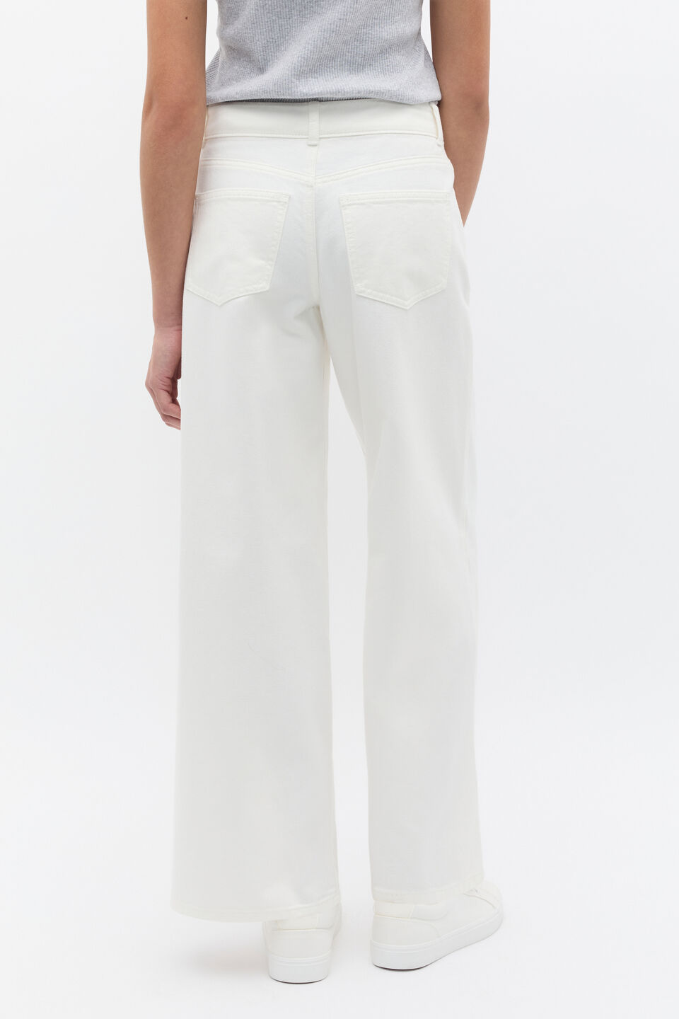 Soft Wide Leg Jean  Canvas Wash