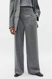 Crossdye Pleat Suit Pant  Wolf Crossdye  hi-res