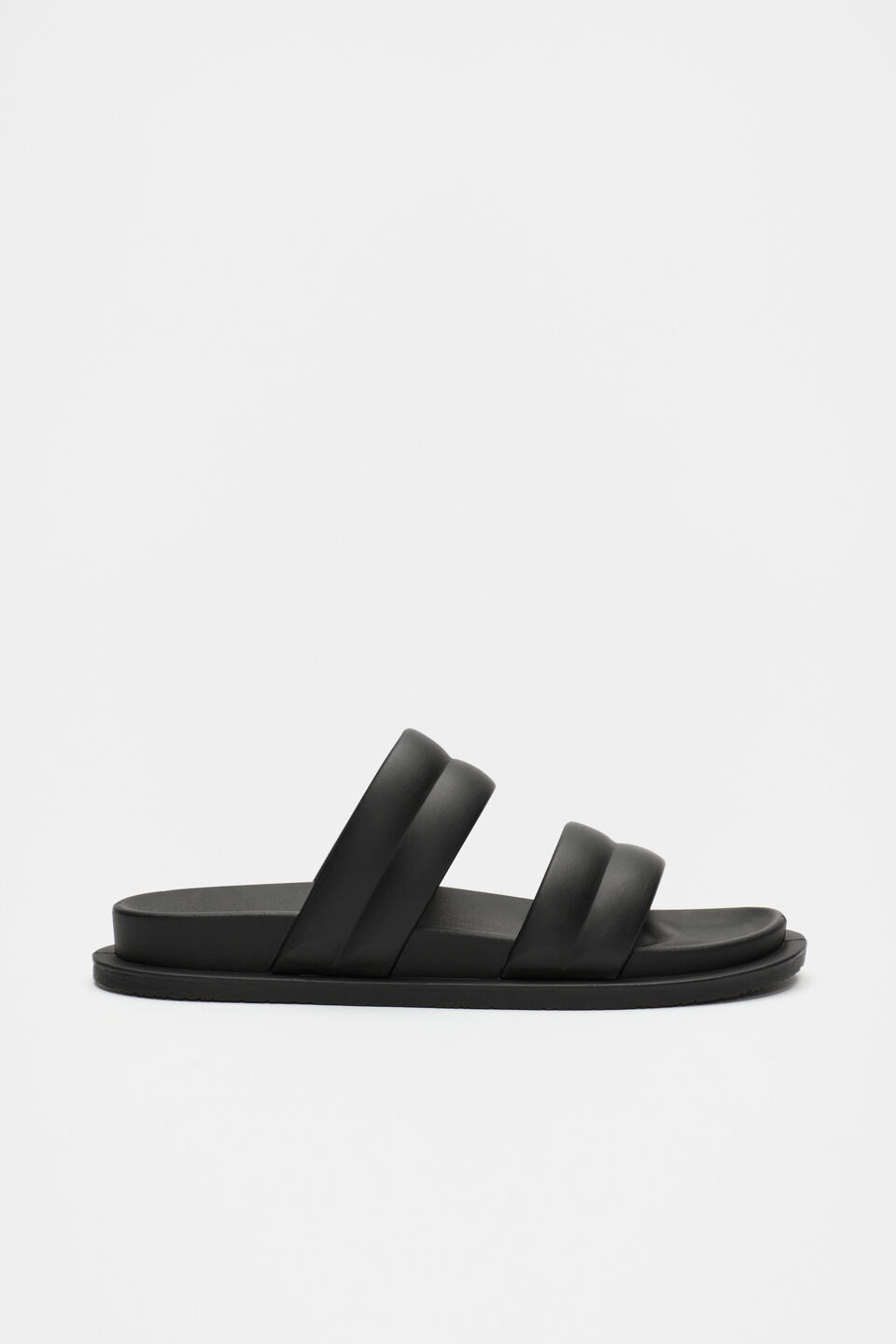 Moulded 2 Strap Slide  Black