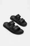 Moulded 2 Strap Slide  Black  hi-res