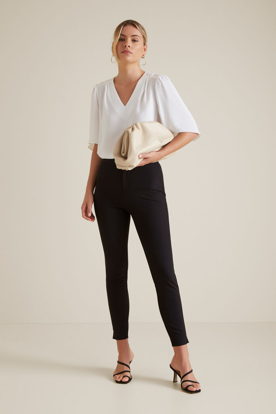Flutter Sleeve Blouse  