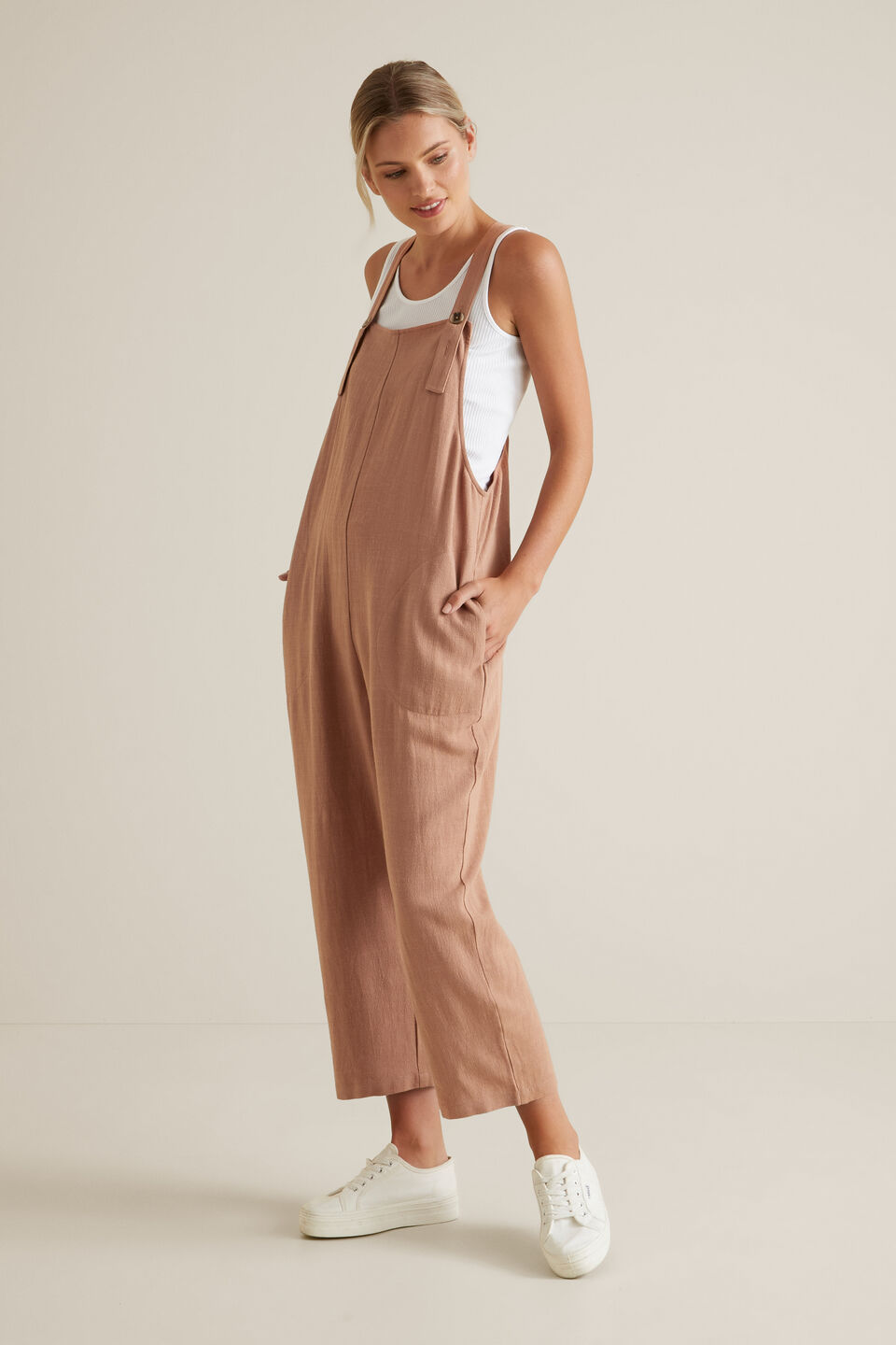Cross Back Overalls  