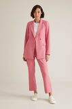 Raspberry Check Blazer    hi-res