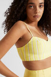 Multi Stripe Bralette  Lemon Drop Stripe  hi-res
