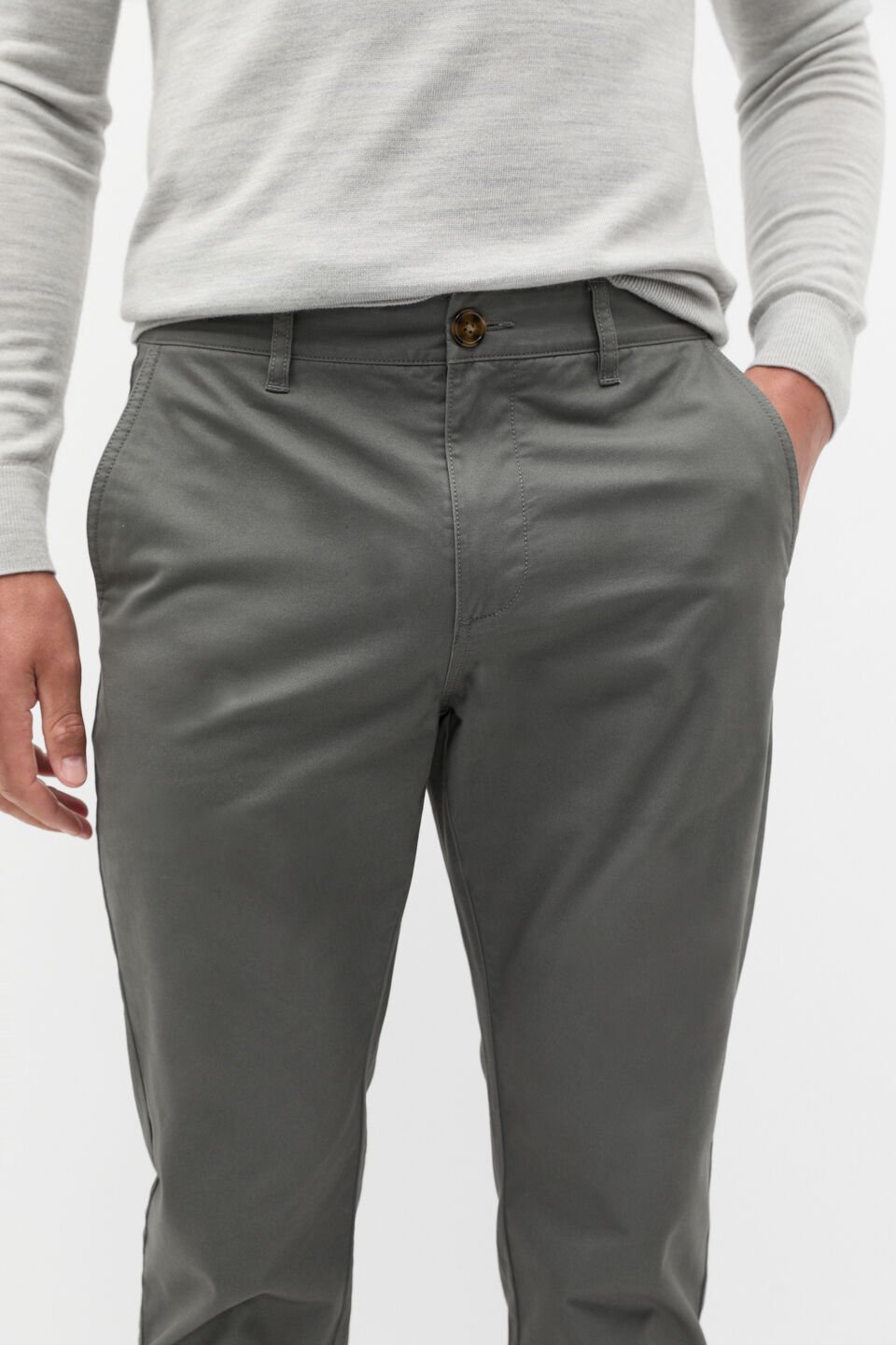 Tapered Chino  Graphite