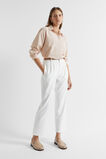Pleat Front Pant  Cloud Cream  hi-res