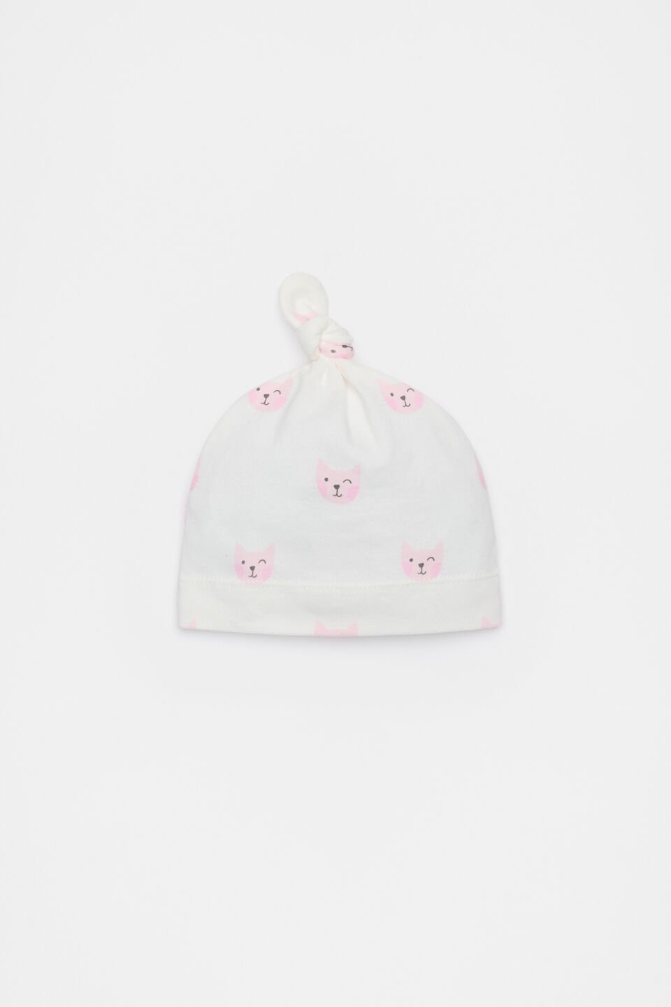 Cat Knot Hat  Canvas