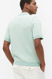 Textured Button Down Knit  Seafoam  hi-res
