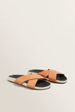 Chloe Cross Over Slides    hi-res