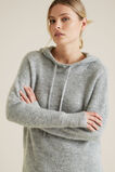 Hoodie Knit Sweater    hi-res