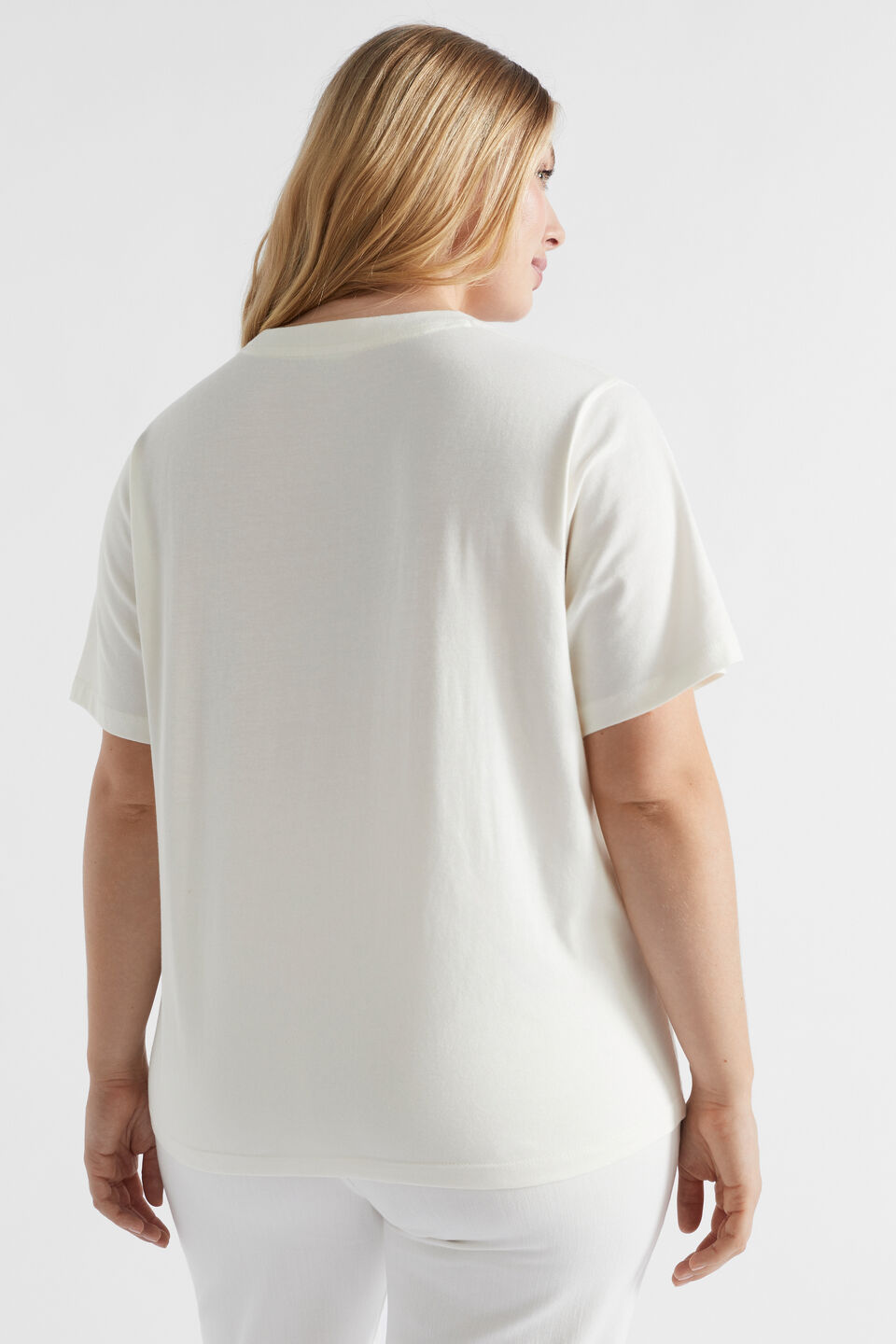 Heritage Logo Tee  Cloud Cream