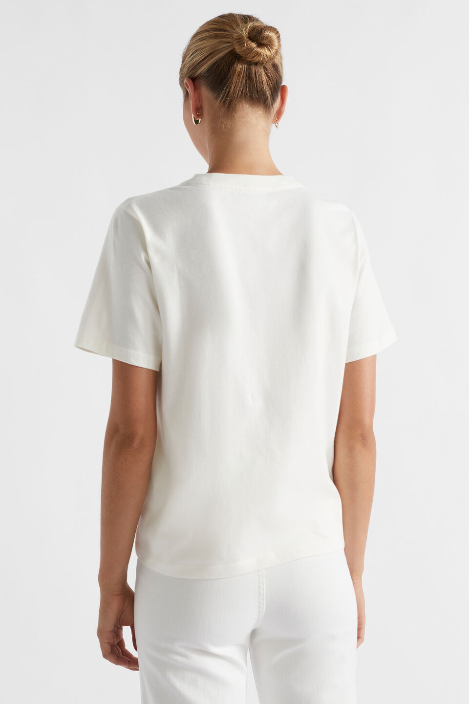 Heritage Logo Tee  Cloud Cream