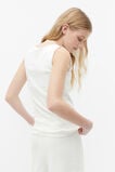 Asymmetric Rib Tank  Marshmallow  hi-res