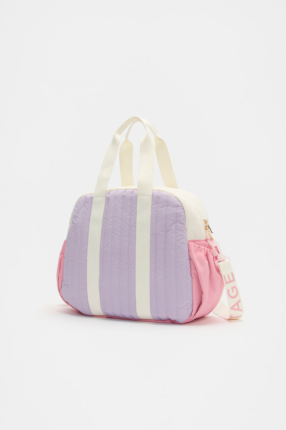 Overnighter Bag  Candy Pink Multi