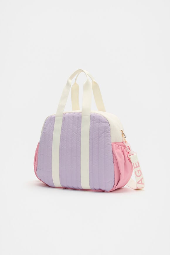 Overnighter Bag  Candy Pink Multi  hi-res