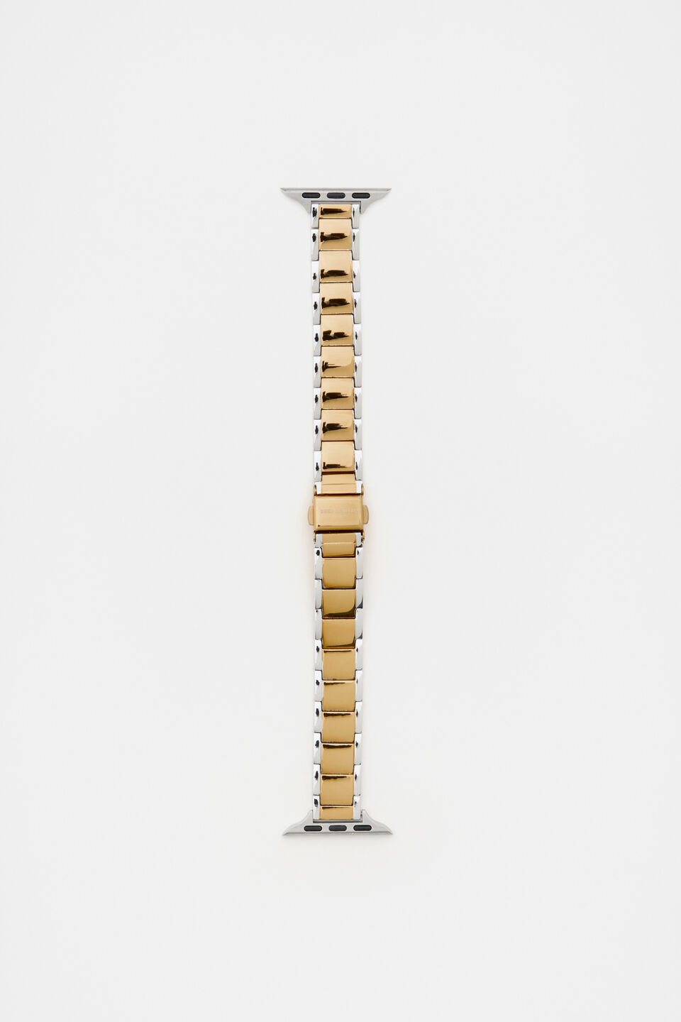 2 Tone Metal Watch Band  Gold Silver