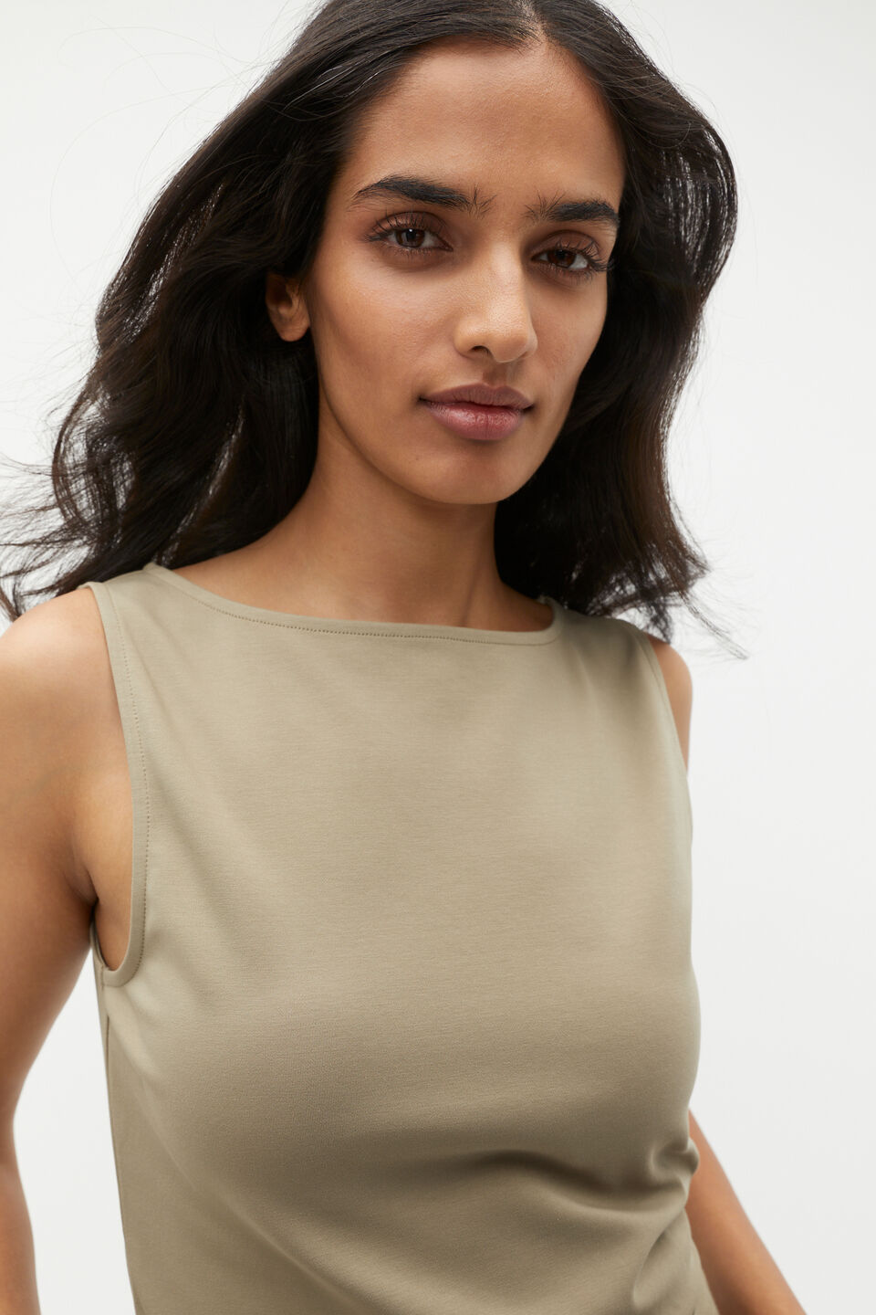 Bateau Classic Tank  Rosemary