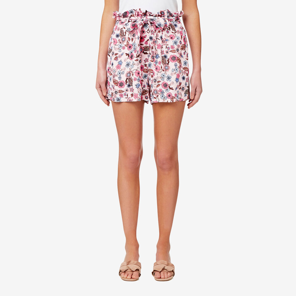 Paperbag Waist Short  