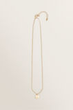 Initial Disc Necklace    hi-res