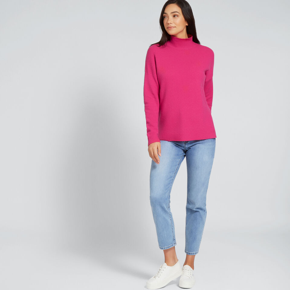 High Neck Comfy Sweater  