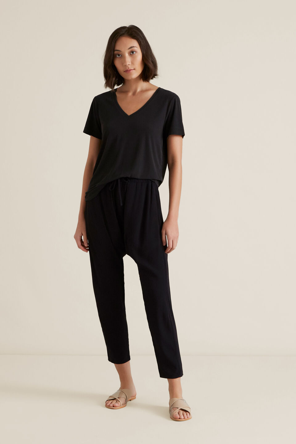 Woven Harem Pant  