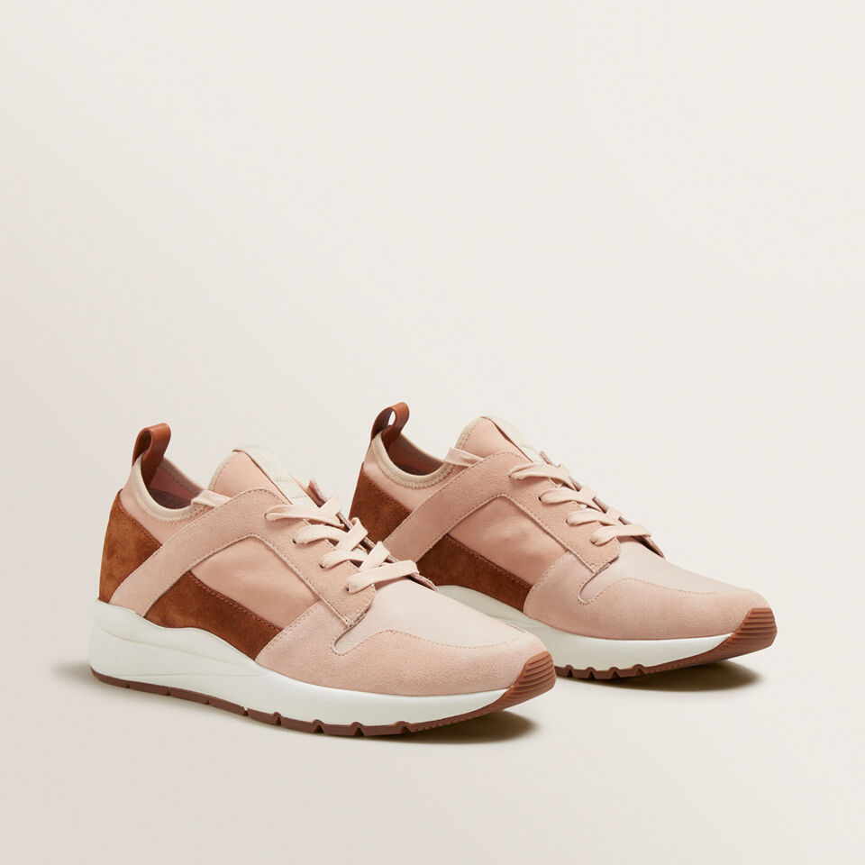 Maria Leather Sneaker  