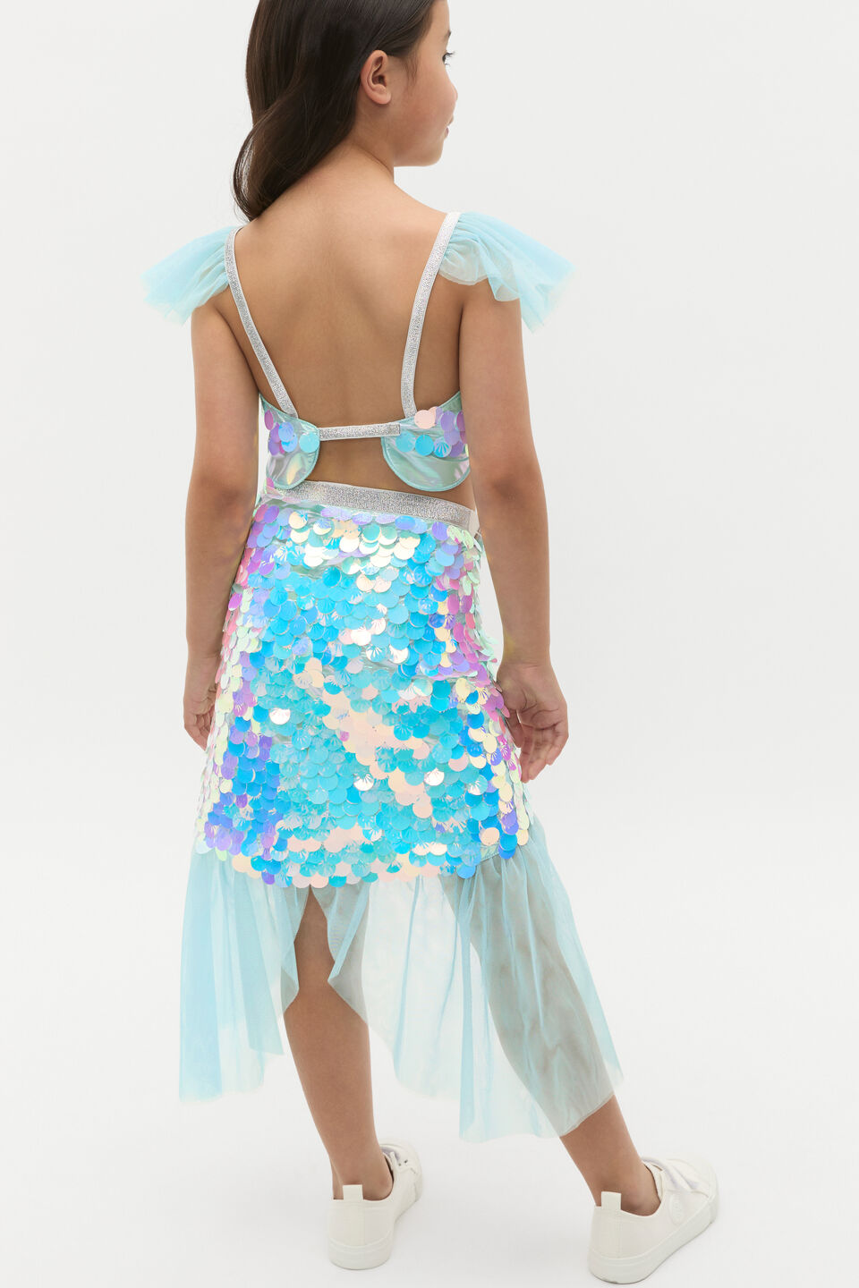 Mermaid Tail Dress Up  Ocean Blue