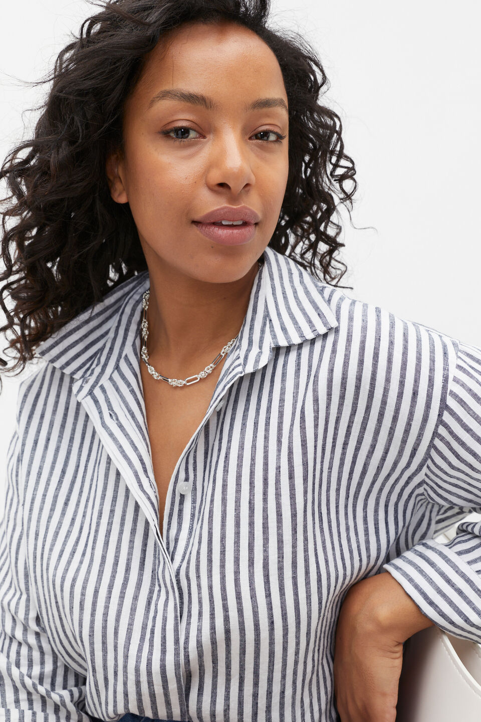 Links Chain Necklace  Silver