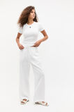 Heritage Rib Tee  Whisper White  hi-res