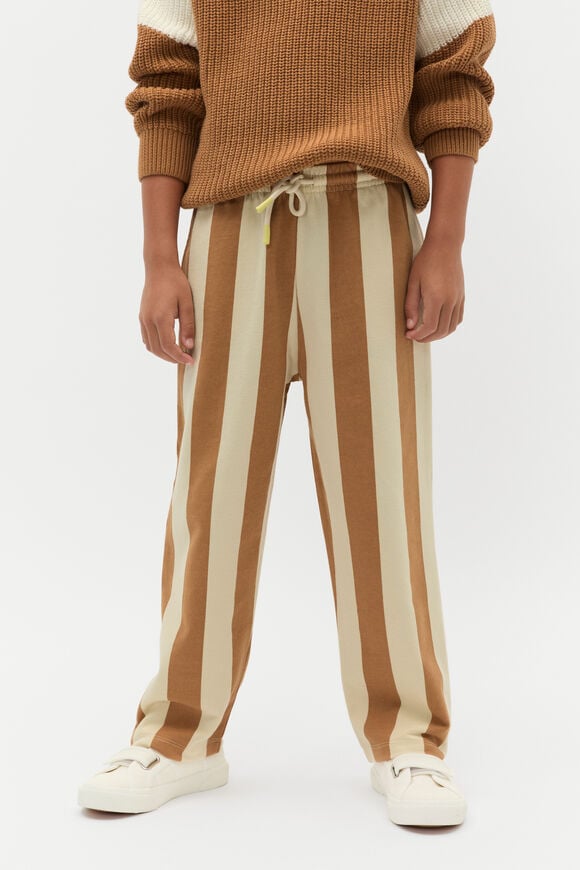 Stripe Track Pant  Cinnamon  hi-res