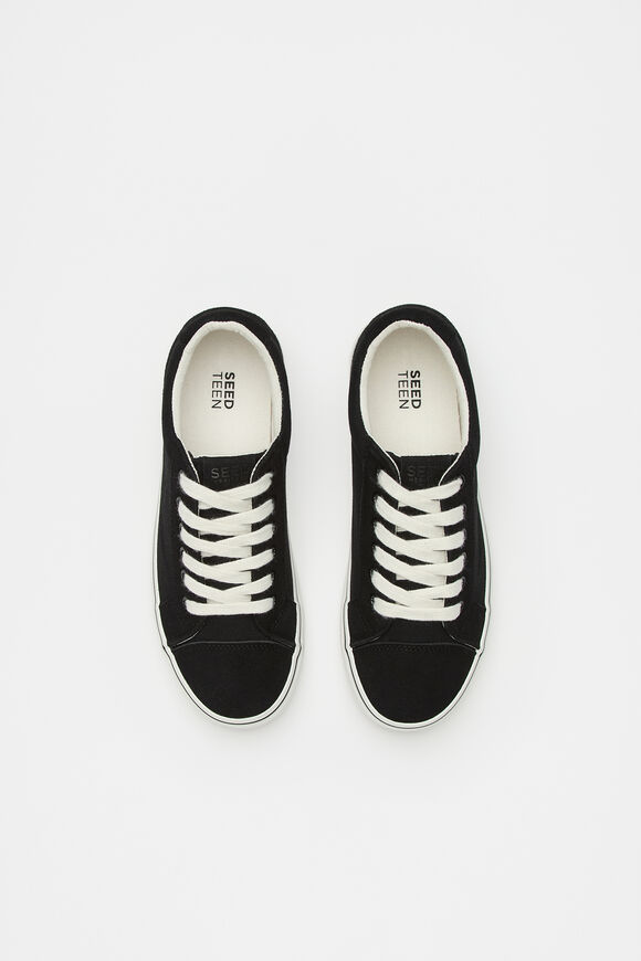 Platform Sole Trainer  Black  hi-res
