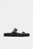 Alexis Buckle Slide  Black  hi-res
