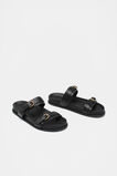 Alexis Buckle Slide  Black  hi-res