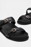 Alexis Buckle Slide  Black  hi-res