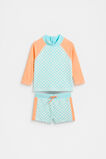Check Logo Swimset  Ocean Blue  hi-res