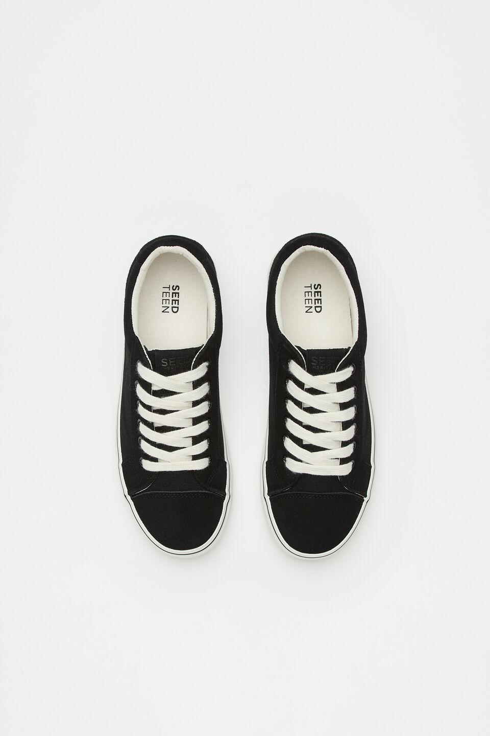 Platform Sole Trainer  Black
