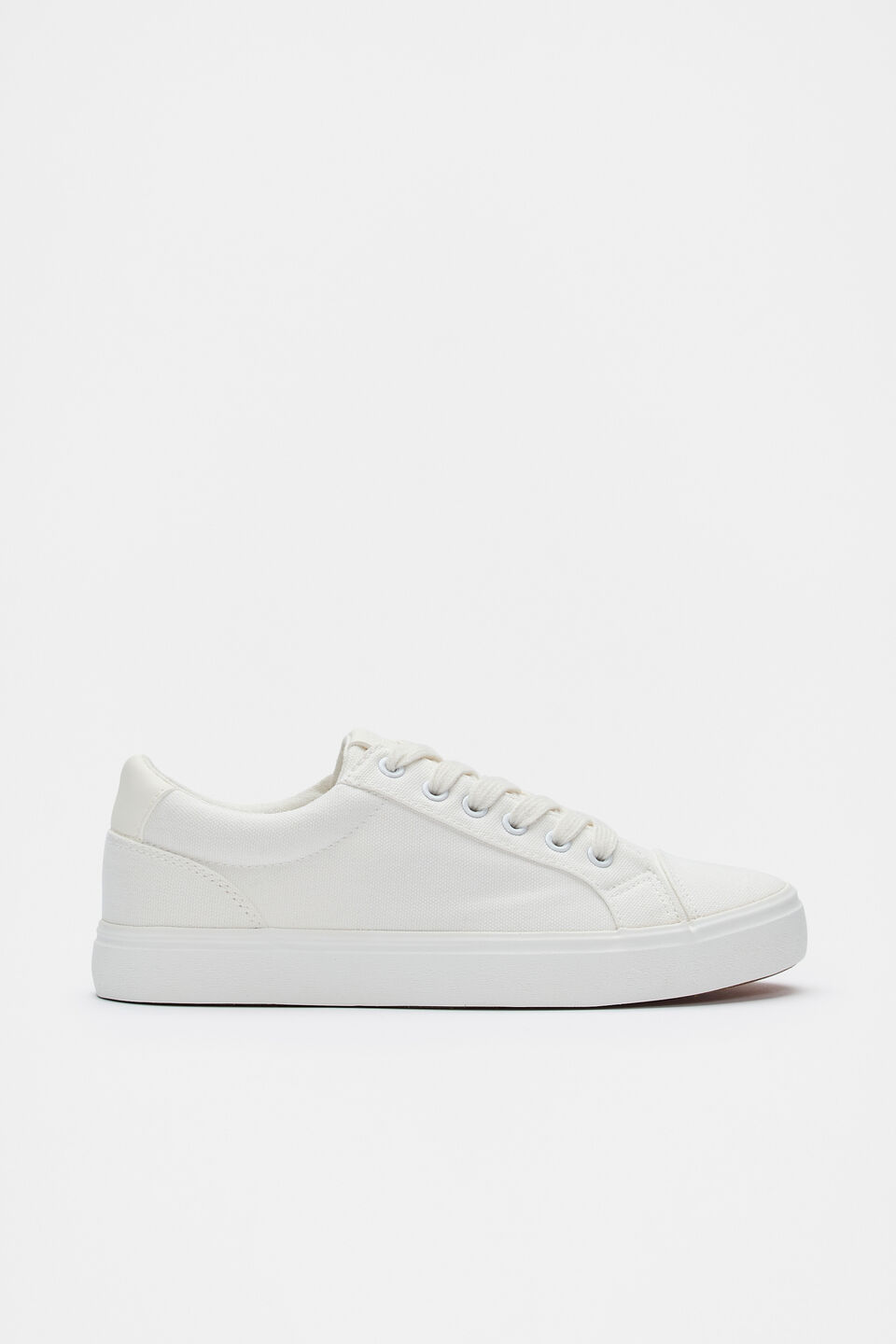 Platform Sole Trainer  Canvas