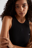 Waffle Logo Tank  Black  hi-res