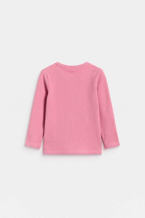 Core Rib Tee  Raspberry  hi-res