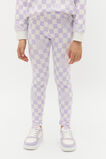Check Logo Legging  Lavender  hi-res