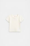 Core Logo Rib Tee  Canvas  hi-res