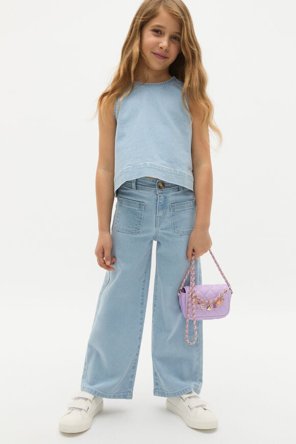 Quilted Seed Charm Bag  Lavender  hi-res