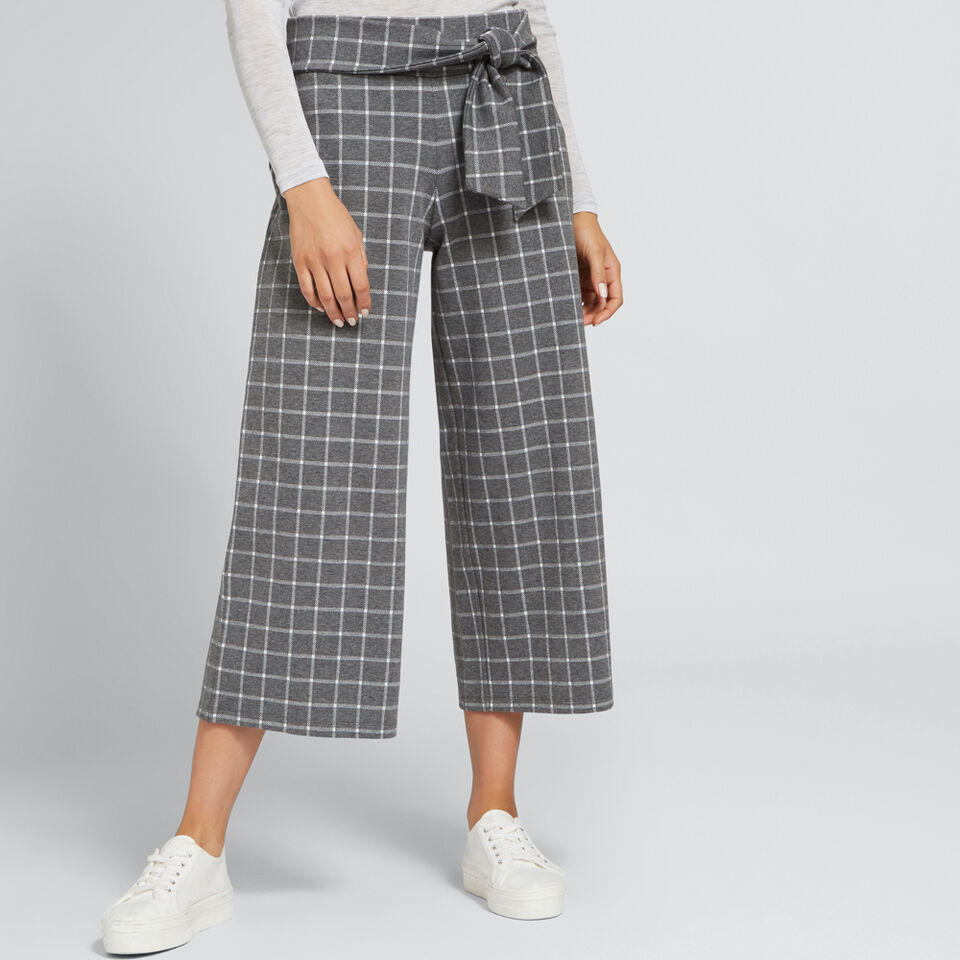 Wide-Leg Jersey Pant  