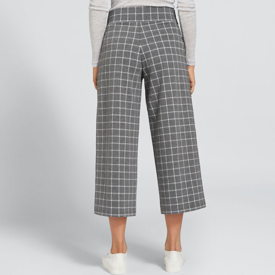 Wide-Leg Jersey Pant  